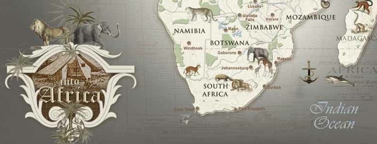 safari tours and holidays map